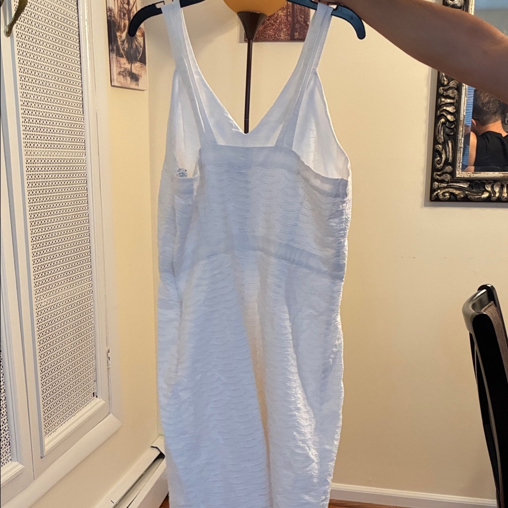 Old Navy White Sleeveless Dress - Picture 2 of 3